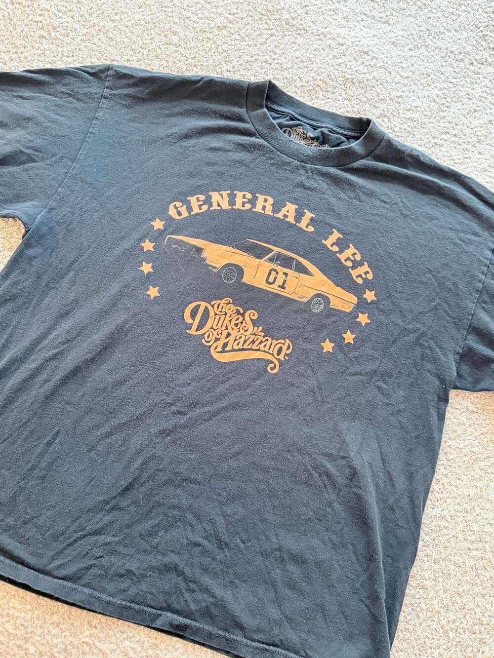 The Dukes of Hazzard with General Lee (XXL) T-Shirt